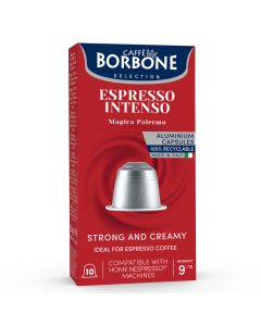 Paquet De 10 Capsules BORBONE Intenso Compatible Nespresso®