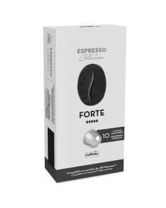 Paquet De 10 Capsules CAFFITALY Forte Compatible Nespresso