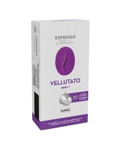 Paquet De 10 Capsules CAFFITALY Vellutato Compatible Nespresso