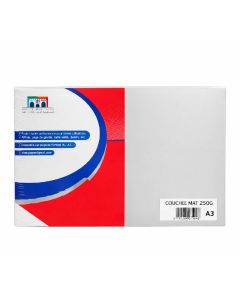 Paquet de 100 Feuilles RIBAT Couché Mat A3 250G