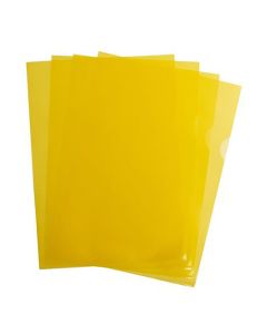 Paquet de 100 Pochettes Coin PP COSTO - Jaune (71208)