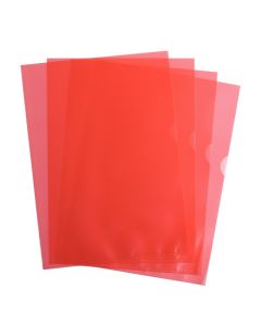 Paquet de 100 Pochettes Coin PP COSTO - Rouge (71213)