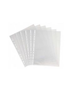 Paquet de 100 Pochettes Perforées A4 (124876) | Papeterie