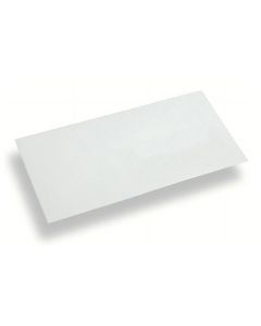 Paquet de 50 Enveloppes GAZELLE 11x22 Vitrifié Blanc 80gr