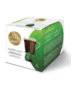 Paquet De 16 Capsules CAFFITALY Americano Compatible Dolce Gusto