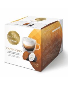 Paquet De 16 Capsules CAFFITALY Cappuccino Compatible Dolce Gusto