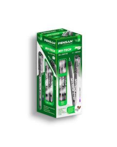 Paquet De 25 Stylos à Bille PENSAN My Tech Verts