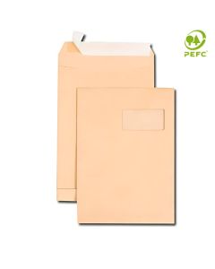 Paquet De 250 Pochettes Kraft GPV 260 x 360 mm