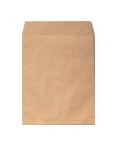 Paquet de 250 Pochettes PIGNA Kraft 300 x 400 mm Strip 90gr