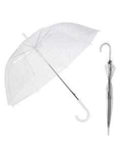 Parapluie Avec Manche En Plastique - Transparent