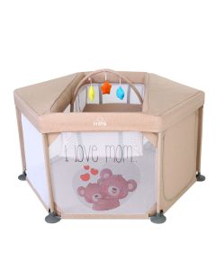 Parc Lit 2EN1 PRIMA Carino - Beige