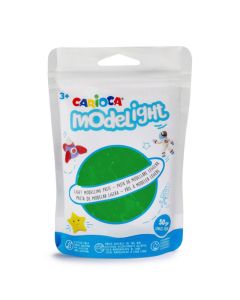 Pâte à modeler CARIOCA MODELIGHT 50GR - Vert