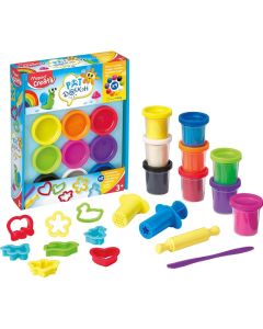 Pâte à modeler MAPED Pat'Dough 9 Pots + 12 Accessoires