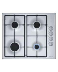 Plaque de Cuisson BOSCH PBP6C5B60Q 4 Feux 60 cm - Inox