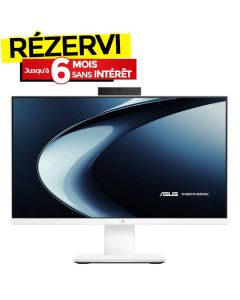 PC de Bureau ALL IN ONE ASUS V440VAK i5 13è Gén 24Go 512Go SSD - Blanc