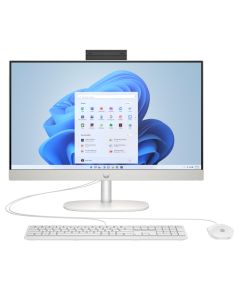 PC de Bureau All In One HP 24-cr0005nk i5 13è Gén 16Go 512Go SSD - Blanc