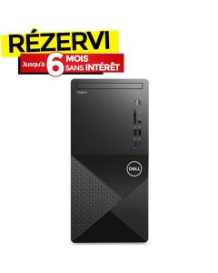 PC de Bureau DELL VOSTRO 3030 i3 12è Gén 8Go 512Go SSD - Noir