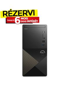 PC de Bureau DELL VOSTRO 3030 i3 14ème Gén 16Go 512Go SSD - Noir