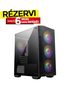 Pc de Bureau Gamer MYTEK AMD RYZEN 5 16G 500Go SSD - Noir