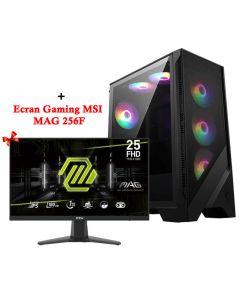 Pc de Bureau Gamer MYTEK i5 12è Gén 16Go MSI RTX 3050 VENTUS 2X XS 8G OC