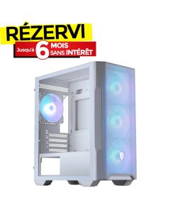 Pc de Bureau Gamer MYTEK i5 12è Gén 16G MSI RTX3050 VENTUS 2X XS WHITE 8G OC