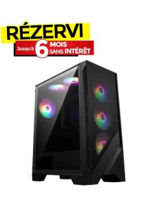 Pc de Bureau Gamer MYTEK i5 12è Gén 32G MSI RTX 4060 VENTUS 2X BLACK 8Go OC