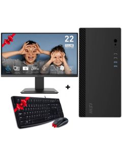 Pc de Bureau Pro MYTEK i5 12ème Gén 32G 500Go SSD - Noir