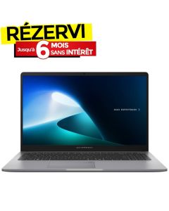 PC Portable ASUS ExpertBook P1 P1503 i5 13ème Gén 24Go 512Go SSD - Gris