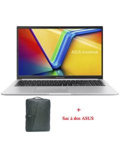 PC Portable ASUS Vivobook 15 X1502ZA i3 12è Gén 8Go 256Go SSD - Silver