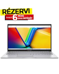 PC Portable ASUS Vivobook 15 X1504VA i3 13è Gén 12Go 256Go SSD - Silver