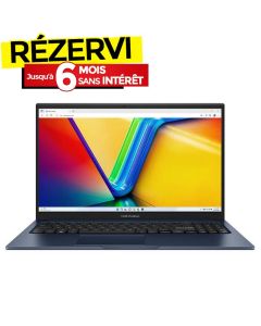 PC Portable ASUS Vivobook 15 X1504VA i3 13è Gén 16Go 512Go SSD - Bleu