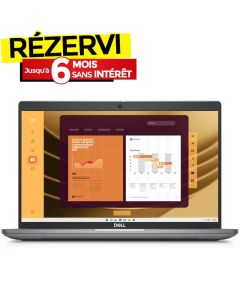 PC Portable DELL Latitude 5450 i5 13è Gén 8Go 512Go SSD - Gris