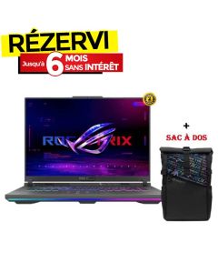 PC Portable Gamer ASUS ROG Strix G16 i9 14è Gén 32G RTX 4070
