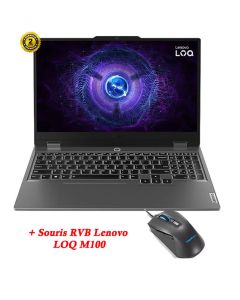 PC Portable Gamer LENOVO LOQ 15IAX9 i5 12è Gén 24Go RTX 2050