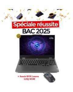 PC Portable Gamer LENOVO LOQ 15IAX9 i5 12è Gén 8Go RTX 3050