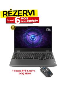 PC Portable Gamer LENOVO LOQ 15IAX9 i5 12ème Gén 16Go RTX 3050