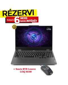 PC Portable Gamer LENOVO LOQ 15IAX9 i5 12ème Gén 20Go RTX 3050