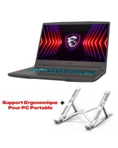 PC Portable Gamer MSI Thin 15 B13UC i7 13è Gén 16G RTX3050