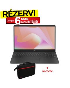 PC Portable HP 15-fd0080nk i5 13è Gén 16Go 512G SSD - Noir