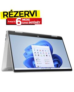 PC Portable HP Pavilion x360 2-in-1 14-ek1006nk i7 13è Gén 16Go 512Go SSD - Silver