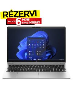 Pc Portable HP ProBook 450 G10 i5 13ème Gén 24Go 512Go SSD - Silver