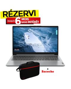 PC Portable LENOVO IdeaPad 1 15IJL7 Intel Celeron N4500 8Go 256G SSD - Gris
