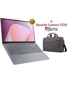 PC Portable Lenovo IdeaPad Slim 3 15AMN8 Ryzen 3 8Go 256Go SSD - Gris