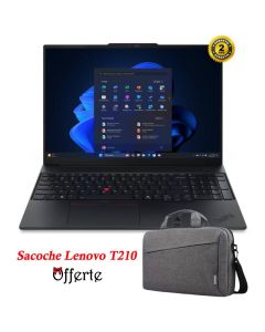 PC Portable LENOVO ThinkPad E16 Gen 3 Ultra 5 225U 16Go 512G SSD - Noir