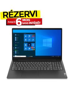 PC Portable LENOVO V15 G2 IJL Intel Celeron N4500 8Go 256Go SSD - Noir