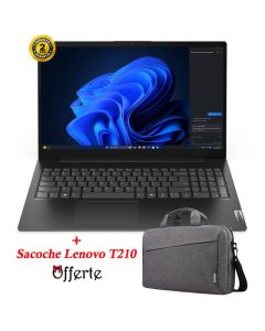 PC Portable LENOVO V15 G5 IRL i3 13è Gén 8Go 512Go SSD - Noir
