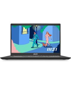 Pc Portable MSI Modern 15 B12MO i3 12è Gén 16Go 512Go SSD - Noir