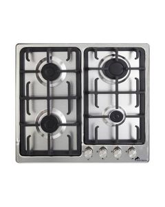 Plaque de Cuisson MONTBLANC PCXT60-4 4Feux 60 cm - Inox