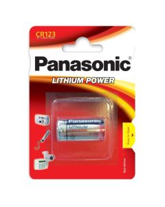Pile PANASONIC CR123 Lithium 3V