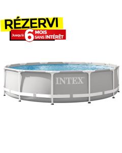 Piscine Tubulaire INTEX Prism Frame ronde (26712NP)